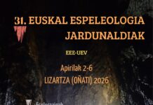 Euskal Espeleologia Jardunaldietarako deia